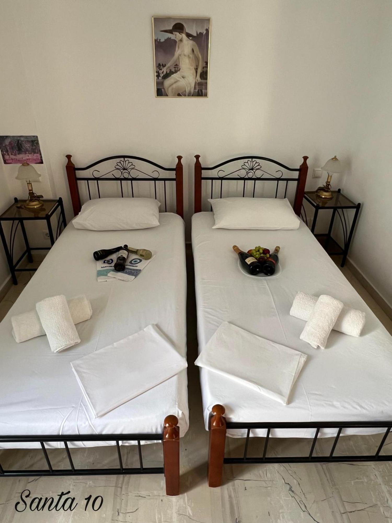 Santa Magia Otel Kamári Dış mekan fotoğraf